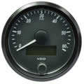 VDO SingleViu Speedometer 60 Kmh Black 80mm gauge